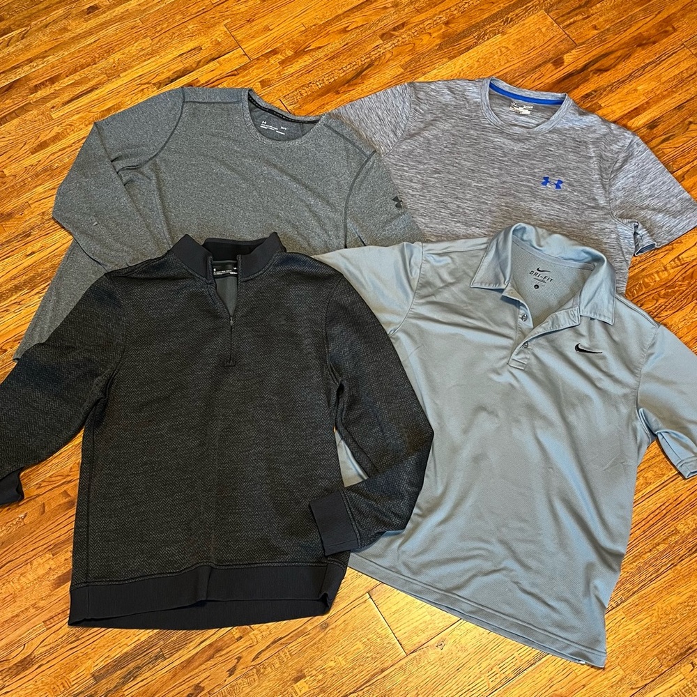 Under Armour / Nike Men’s Shirts Lot - L/XL